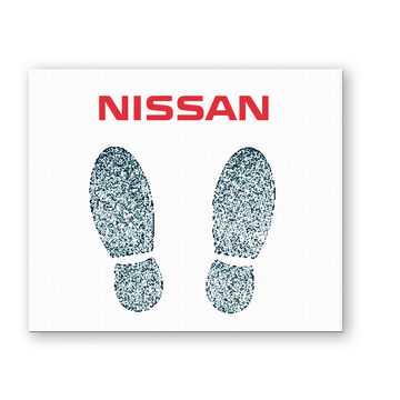 Tapetes de papel Nissan 500 un